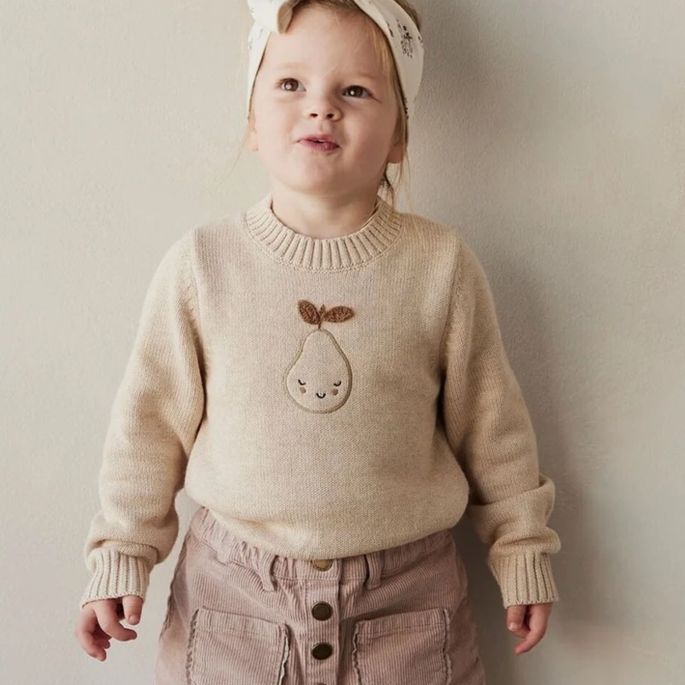 JAMIE KAY LENNON JUMPER - OATMEAL MARLE
